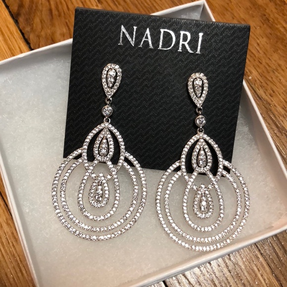 Nadri Chandelier Earrings